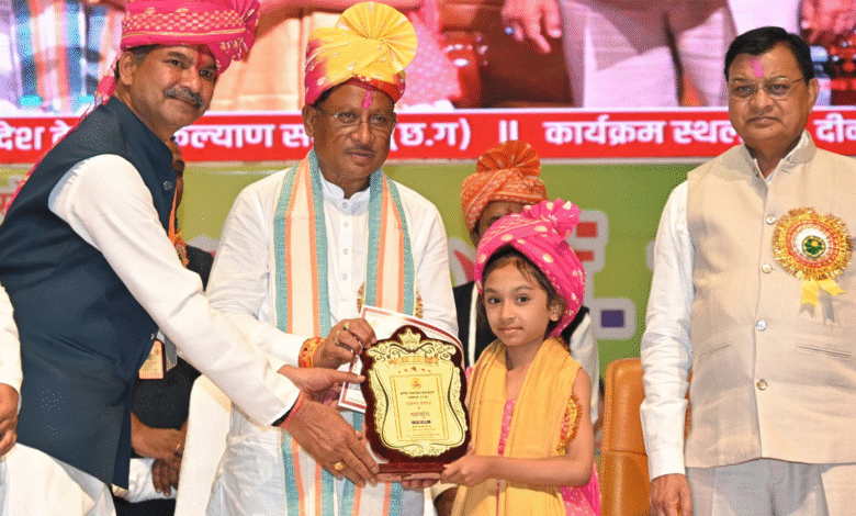 CM Vishnu: Devangan community plays an important role in the development of Chhattisgarh, the Chief Minister appealed to the people of the community in the Maha Kumbh of Devangan community to participate in the construction of developed Chhattisgarh