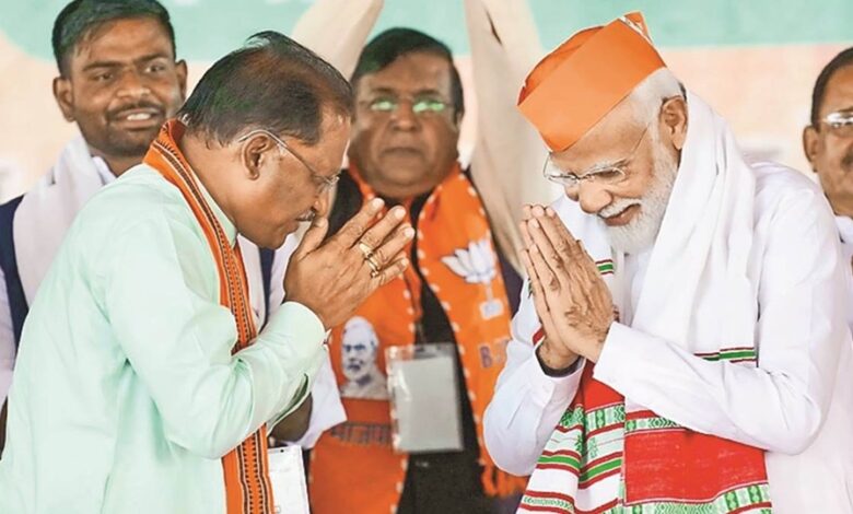 CM Sai's statement on PM Narendra Modi's longest tenure...! Said- Modi became the world's most popular leader