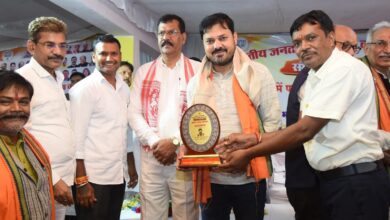 Raipur News: MLA Anuj attended the Other Backward Classes Front Raipur division level conference