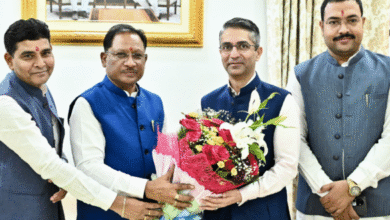 Courtesy Meet: Chhattisgarh's sports talents will touch the sky, players will become proficient with modern technology, Olympic gold medalist shooter Abhinav Bindra met Chief Minister Vishnu Dev Sai