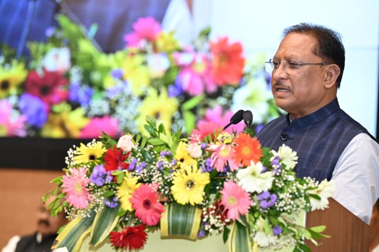 CM Vishnu: Chief Minister rewarded the aspiring districts and development blocks doing excellent work in the Sampurnata Abhiyan, remote areas and special backward tribes need development the most