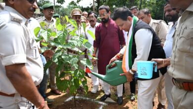 Van Mahotsav Program: MLA Dr. Sampat Agarwal planted trees on Independence Day, called for environment and nation building, MLA Dr. Sampat Agarwal planted trees in Van Mahotsav, said - the tree will continue to inspire courage and patriotism