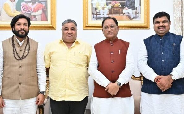 CG News : Chief Minister Sai congratulated Gajendra Yadav, Guru Khuswant Saheb and Rajesh Aggarwal