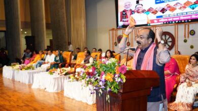 Teeja-Pora Festival: Thousands of mothers and sisters gathered on CM Sai's invitation, enthusiasm overflowed in Teeja-Pora, Teeja-Pora celebrated in Pt. Deendayal Auditorium, salute to women power