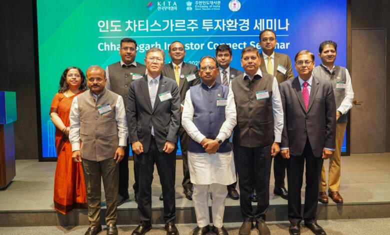 CM in South Korea: Chief Minister Vishnudev Sai's visit to Korea... Investors invited to invest in Chhattisgarh, called the state an ideal destination for global partnership