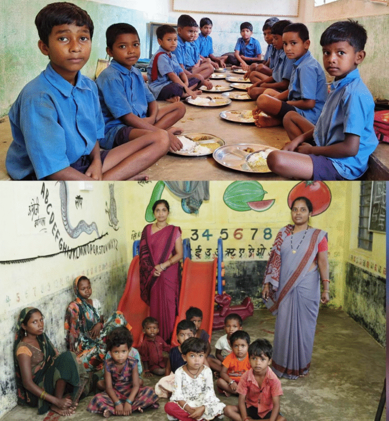 Special Article: Children are getting healthy energy from gas stove, new initiative of tasty food in Anganwadi and schools