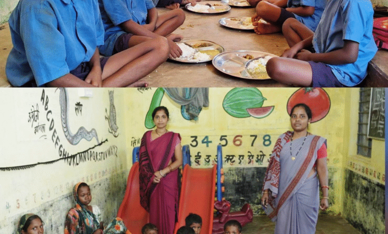 Special Article: Children are getting healthy energy from gas stove, new initiative of tasty food in Anganwadi and schools