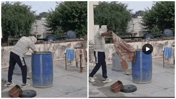Corpse of Blue Drum: Sensational case… a strong stench was coming from the roof…! When the clothes were removed from the blue drum, the body of a young man was found… wife and children missing