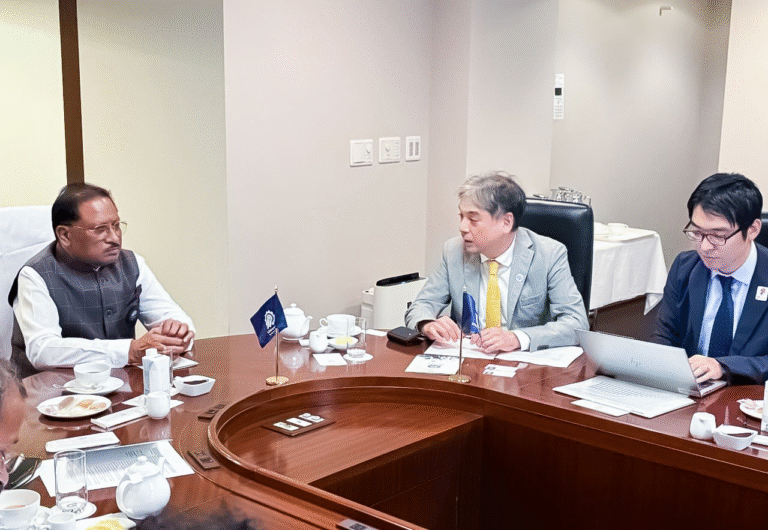 Japan External Trade Organization: Chief Minister Vishnudev Sai's visit to Japan, new dimensions of investment and innovation, discussion on IT, textiles and aerospace in the meeting with JETRO