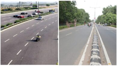 VIP Road: Big news! The center of VIP Road will remain one-way...it will only be used for Mana Airport...use the service road to return to the city...a fine of this amount for violating the order.