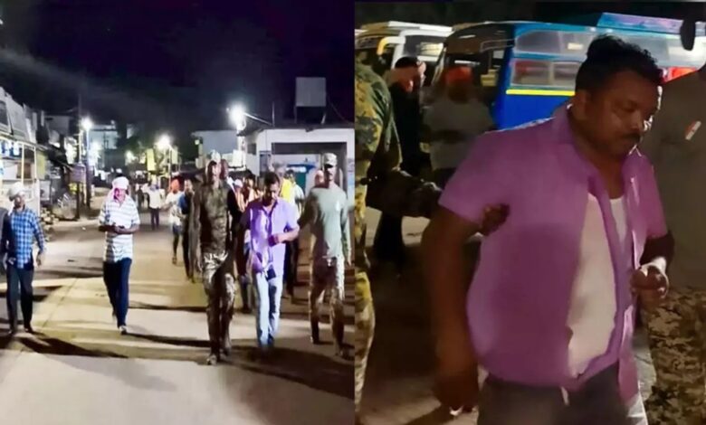 Dirty Leader: Sensational case from Mohla-Manpur...! Villagers beat up Congress leader...caught in compromising position with teacher's wife