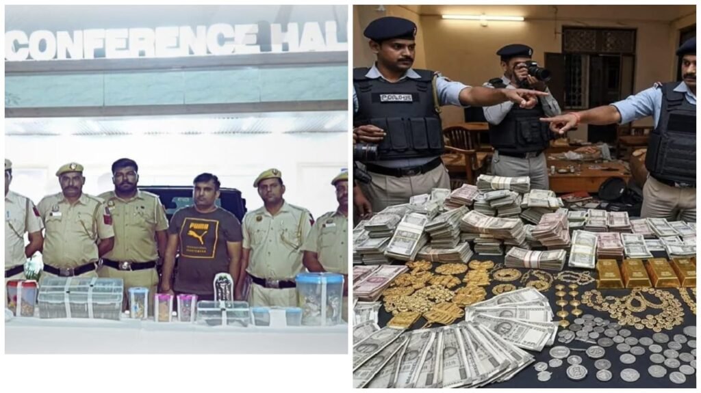 Raids on Gangster Gang : गैंगस्टर नेटवर्क पर पुलिस का बड़ा शिकंजा…! 58 ठिकानों पर छापेमारी…बेशुमार नकद-सोना-चांदी बरामद
