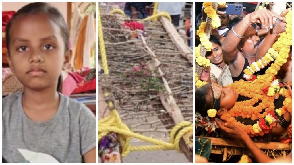 Bastar Dussehra : कांटों के झूले पर विराजी ‘रण की देवी पीहू दास’…! काछनगादी से शुरू हुआ बस्तर का सबसे लंबा 75 दिवसीय दशहरा महोत्सव…यहां देखें भव्य तस्वीरें