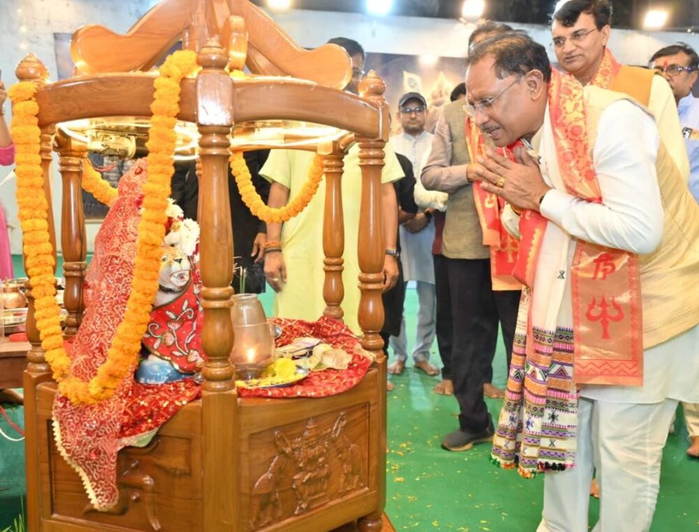 Garba Festival: Navratri is a festival to increase enthusiasm, excitement and goodwill: Chief Minister Shri Sai