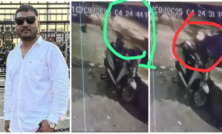 Brutal Murder: The area is shaken by the horror of crime…! A young man was attacked with sharp weapons… when they were not satisfied, the brutes ran over him with a car… CCTV footage of the brutal murder came to light… watch the video here