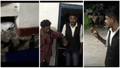 Drug Addict Doctor: Big news from Jashpur district! Drunk doctor creates ruckus at health center...accused of giving alcohol to minor children...watch viral video