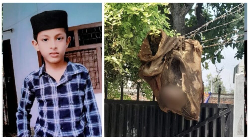Child Murder: A heartbreaking incident involving a business rivalry...! A 7-year-old boy was strangled to death, his body stuffed in a sack and hung at the gate.