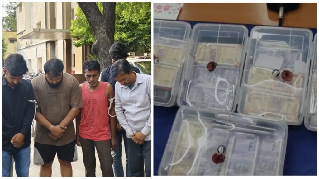 Fake Notes : OMG…! थोड़ी सी भी देरी होती तो बाजार में खप जाते 4 लाख के ये नकली नोट…पुलिस ने मंसूबों पर फेरा पानी…5 आरोपी गिरफ्तार…यहां देखें VIDEO