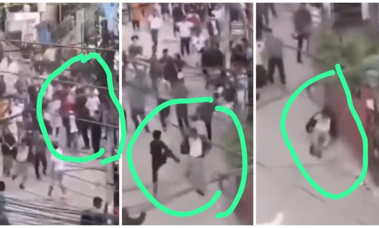 Public Outrage in Nepal: Public anger at its peak...! Finance Minister beaten up after being chased on the streets...Fire in Parliament...PM's resignation...Disturbing VIDEO