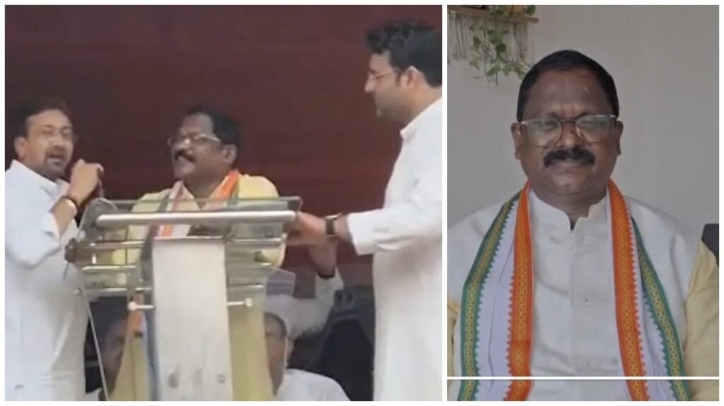 Counterattack on BJP : हाथ से माइक छीनने के के बाद अमरजीत भगत ने तोड़ी चुप्पी…! बेहद व्यंग्यात्मक अंदाज में BJP पर पलटवार…आप भी सुनिए VIDEO