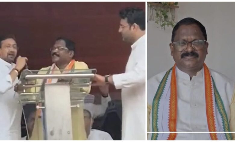 Counterattack on BJP: Amarjeet Bhagat broke his silence after the mic was snatched from his hand...! He hit back at BJP in a very sarcastic manner...you also listen to the video