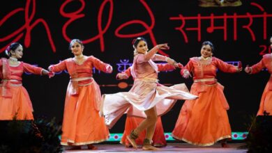 Chakradhar Ceremony: Dances brought together North and South, audience immersed in devotion with the presentations of Kathak and Bharatnatyam