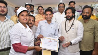Revenue Minister Tank Ram Verma: Providing employment to youth is the first priority of the government, AI hub and technical education will open new doors of employment in Chhattisgarh - Guru Khushwant Saheb, 60 youth got employment under 'Hum Honge Kamyaab Abhiyan' and 15 youth got employment from the district employment office.