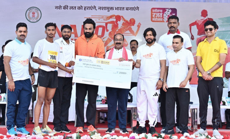 Namo Yuva Run: 'Namo Yuva Run' for a healthy and drug-free India, youth participated with enthusiasm and zeal