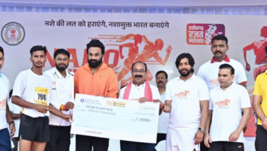 Namo Yuva Run: 'Namo Yuva Run' for a healthy and drug-free India, youth participated with enthusiasm and zeal