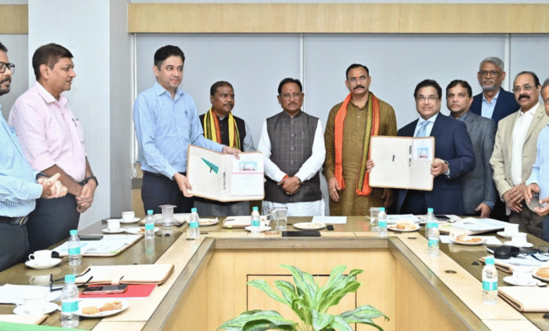 MoU Signed: Chief Minister Vishnudev Sai's resolve... World class health facilities should reach all citizens including tribal areas