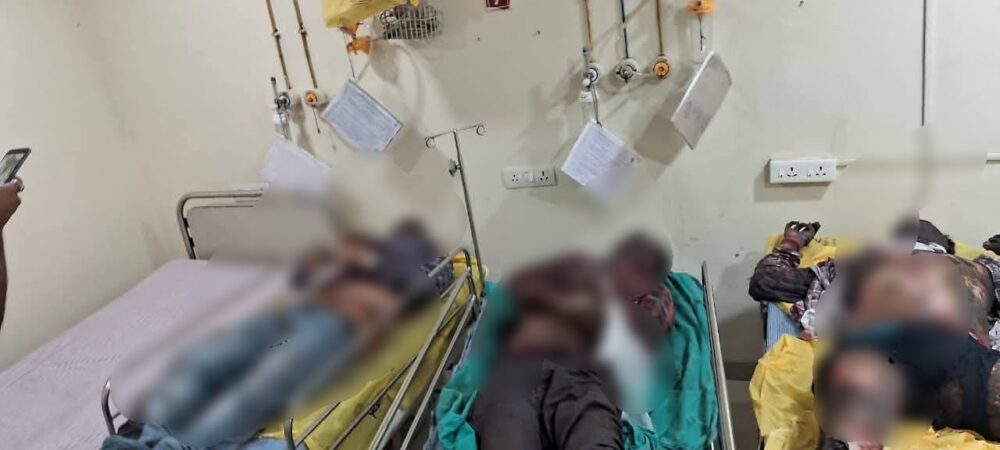 Raipur Plant Accident: Two managers, two deputy managers, and two assistants...! The bodies of their loved ones were so charred that...? See here the tearful and distressed state of the relatives who arrived to collect the bodies.