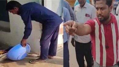 Dispute: Action or bullying? The CMO threw garbage at a BJP leader's house! Questions were raised about administrative action... The video went viral... Watch here.