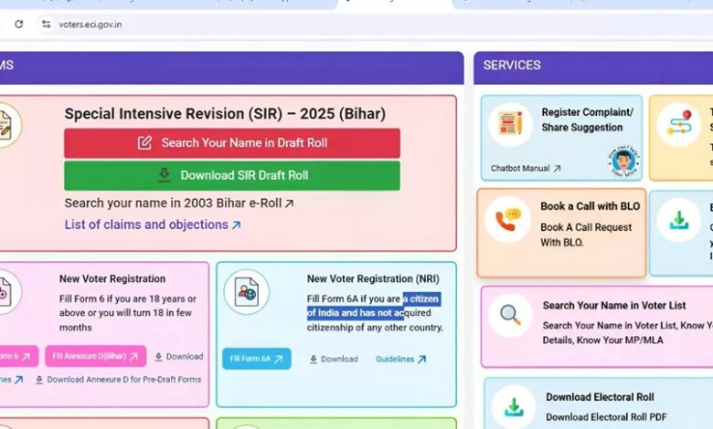 Election Commission of India: Big news ahead of the 2025 Assembly elections...! Final voter list released... Learn how to check your name.