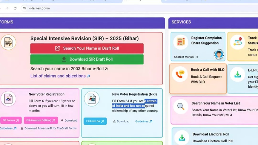 Election Commission of India: Big news ahead of the 2025 Assembly elections...! Final voter list released... Learn how to check your name.