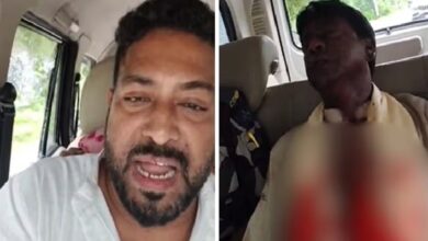 Flood Victims: BJP MP and MLA who arrived to help flood victims were attacked...! Serious facial injuries... Vehicles badly damaged.