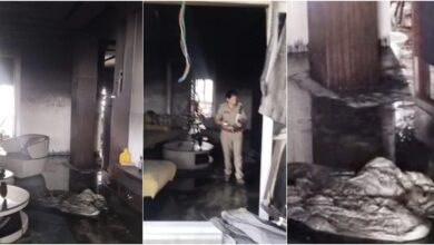 Death by Suffocation: A tragic incident... A penthouse engulfed in flames! Congress leader Pravesh Aggarwal lost his life trying to save his family... Watch the video here.