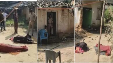 Double Murder: Big Breaking News... Raigarh is now shaken by a double murder! Husband and wife beaten to death on the second day of Diwali... Blood-soaked bodies found in the courtyard.