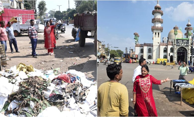 After Diwali: Mayor Meenal Choubey is furious after seeing the filth in the city after Diwali...! She issues strict instructions to the officials.