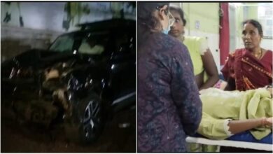 High-Speed Defender Car: A wealthy man's Defender car wreaks havoc in Bemetara...! 5 vehicles crushed...3 dead, 3 injured...People protest...Watch the video here