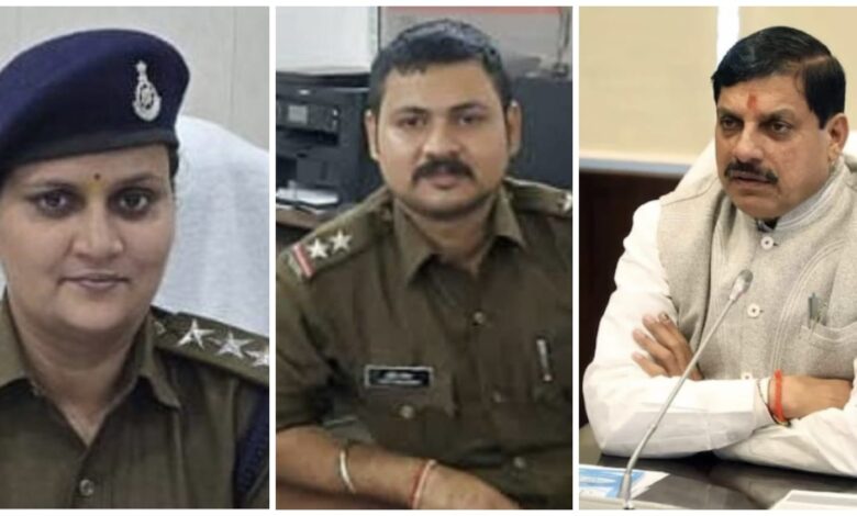 MP Robbery Case: A rare robbery case in Madhya Pradesh's history! FIR filed against SDOP Pooja Pandey and 11 other policemen... CM takes major action