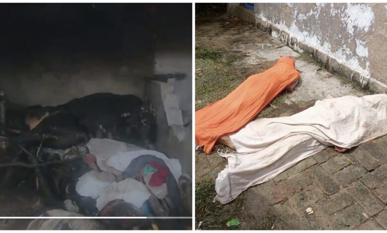 Suicide after Murder: Heartbreaking incident...! A young man killed 5 people and then set himself on fire... Burnt bodies found at the same place... Watch the painful scene video here