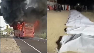 Jaisalmer Bus Tragedy: Death strikes before Diwali! A burning bus extinguished the lights of many homes. People went out to celebrate and returned as corpses. Watch another harrowing video here.
