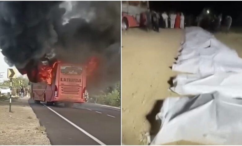Jaisalmer Bus Tragedy: Death strikes before Diwali! A burning bus extinguished the lights of many homes. People went out to celebrate and returned as corpses. Watch another harrowing video here.