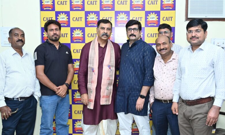 CAIT's Diwali get-together...! The message of 'Vocal for Local'... The business community took a pledge