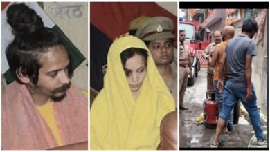 Cylinder Fire: Fire breaks out in the house of Muskan, accused in Saurabh murder case...father throws burning cylinder outside