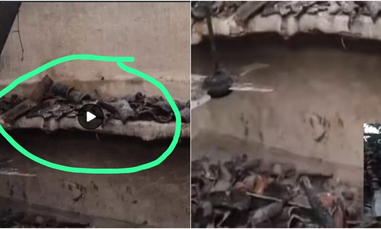 Double Murder: Son-in-law arrives home as death! Father-in-law tied to a cot and blown up with a bomb...house destroyed in the blast...Police reveal the sensational murder.