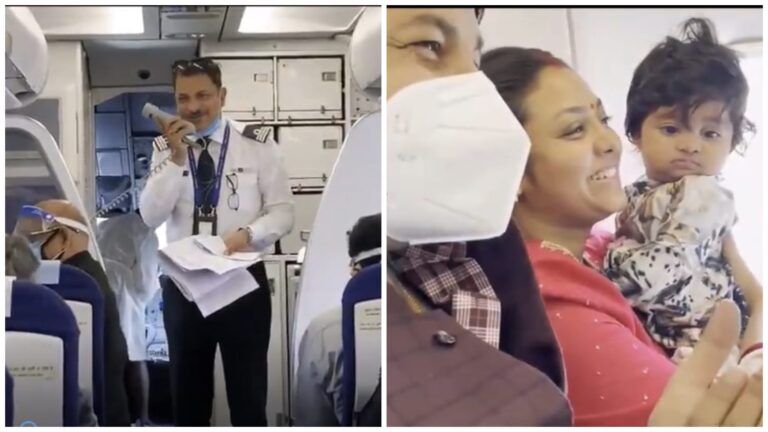 Patna to Delhi Flight: BJP MP Rajiv Pratap Rudy flew the plane...! Former CM said, "You have won my heart today..." The MP also flew with his 6-month-old daughter... Watch the video here.