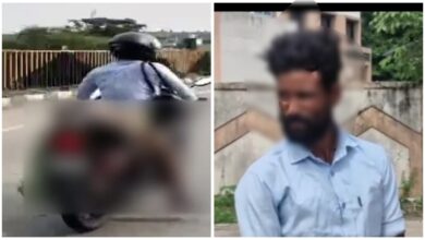 Dead Body on Bike: A shocking scene! A helpless husband sets off on his bike with the body tied to his body... Watch the video here to show society's insensitivity.