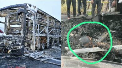 Kurnool Bus Accident: Identification of badly burned bodies is difficult! Most bodies have only the torso intact... DNA profiling is expected to provide identification.