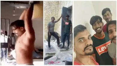 Raipur Central Jail: Inmate's photoshoot inside Central Jail...! Accused filmed exercise video... Assistant Jail Superintendent suspended